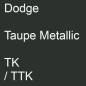 Preview: Dodge, Taupe Metallic, TK / TTK.